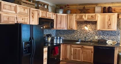 On the Mickelson Trail: Log Home Perfect for families