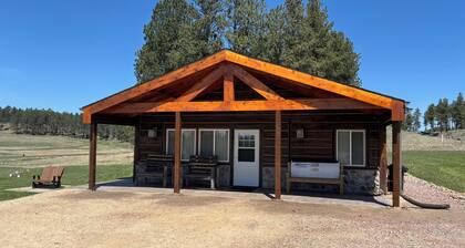 On the Mickelson Trail: Log Home Perfect for families