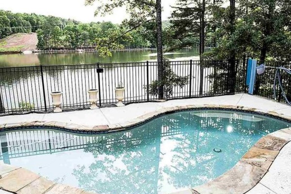 Pool by Lake