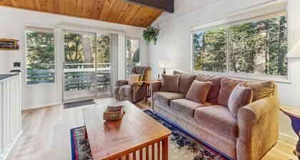 Koiraystävällinen, rinteessä retriitti w / takka, täydellinen keittiö ja kalustettu kansi