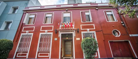 Fachada da propriedade