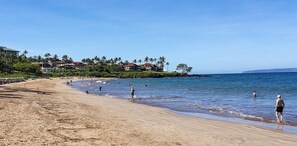 Beach nearby, beach towels