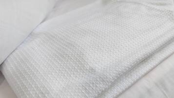 Habitación con 2 camas individuales | Caja fuerte, wifi gratis, ropa de cama