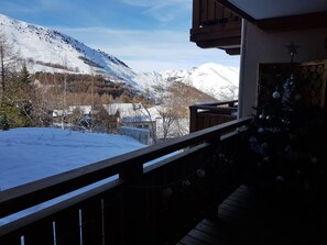 Property grounds - CRYSTAL CHALET APPT 52 M2 magnificent view of the Vallée Blanche, ski-in ski-out. (Les Deux-Alpes)