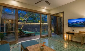 Villa, 1 Bedroom, Private Pool | Living area - Sari Dana Villas (Denpasar)
