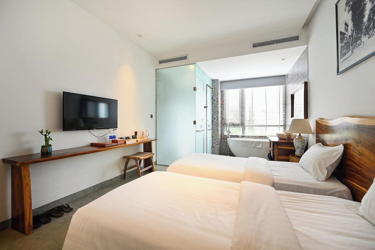 Phòng Executive | Minibar, két bảo mật tại phòng, bàn, màn/rèm cản sáng