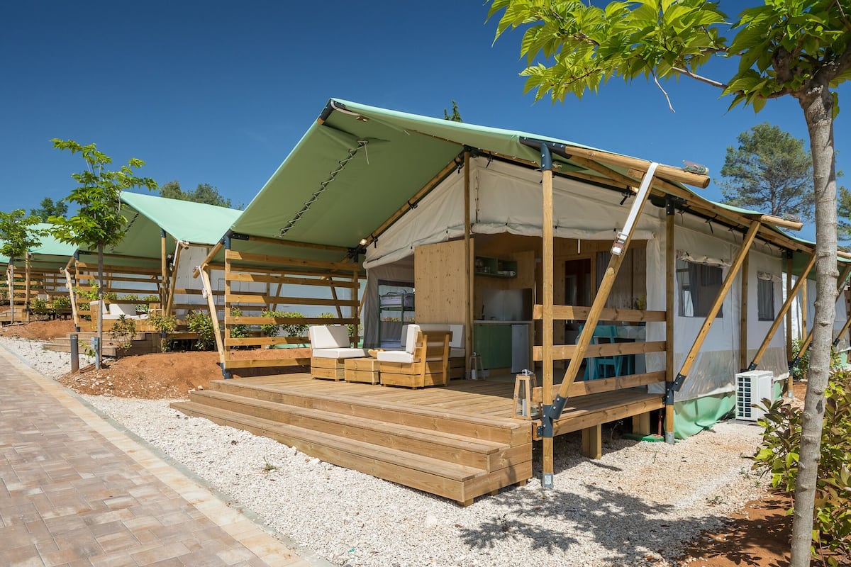 Family Tent, 3 Bedrooms, Terrace | 2 bedrooms, blackout drapes, soundproofing, free cribs/infant beds