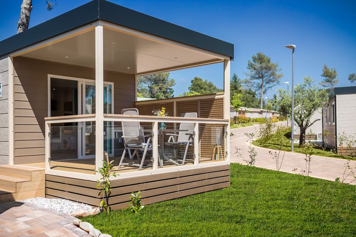 Casa móvil romántica | Terraza o patio