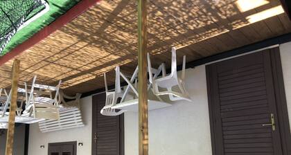 Chalet 150 meters from the sea with outdoor veranda