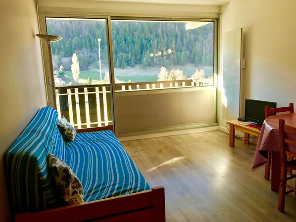TV - Studio cabin with balcony, near Villard-de-Lans center (Villard-de-Lans)