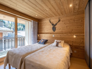 Room - Spacious 4-room flat, 6 pers., La Clusaz, large balcony (La Clusaz)