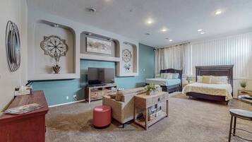 1 Schlafzimmer, Bügeleisen/Bügelbrett, kostenloses WLAN, Bettwäsche