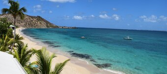 studio nine feet in the water. New condo feet in water.