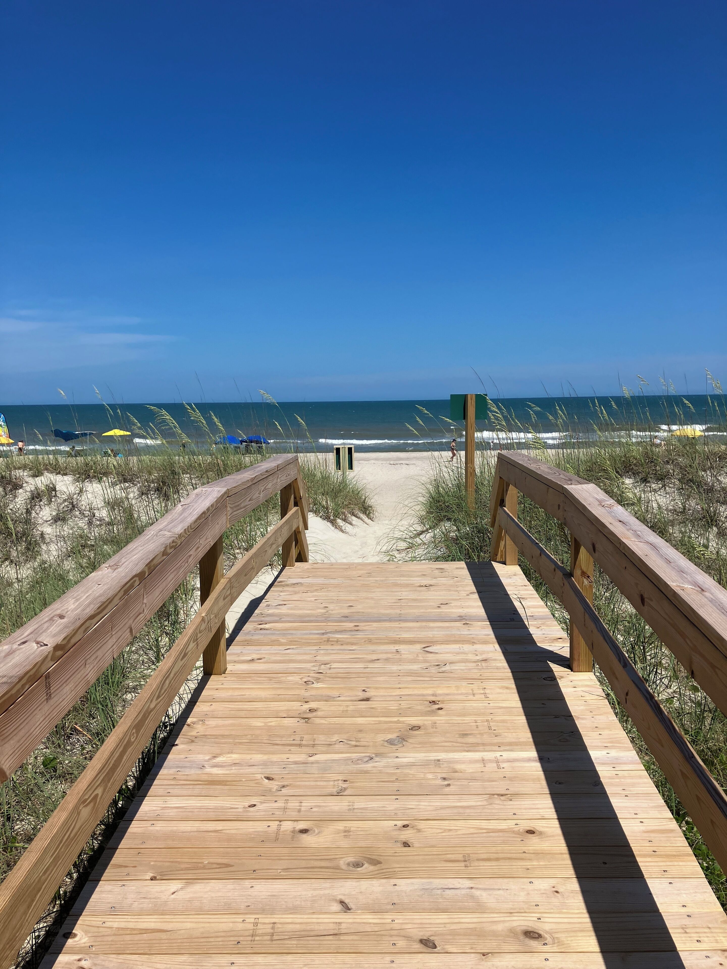 På stranden og strandhåndklær