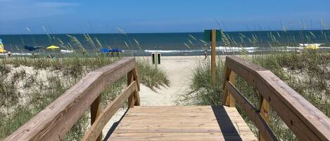 Ubicación a pie de playa y toallas de playa