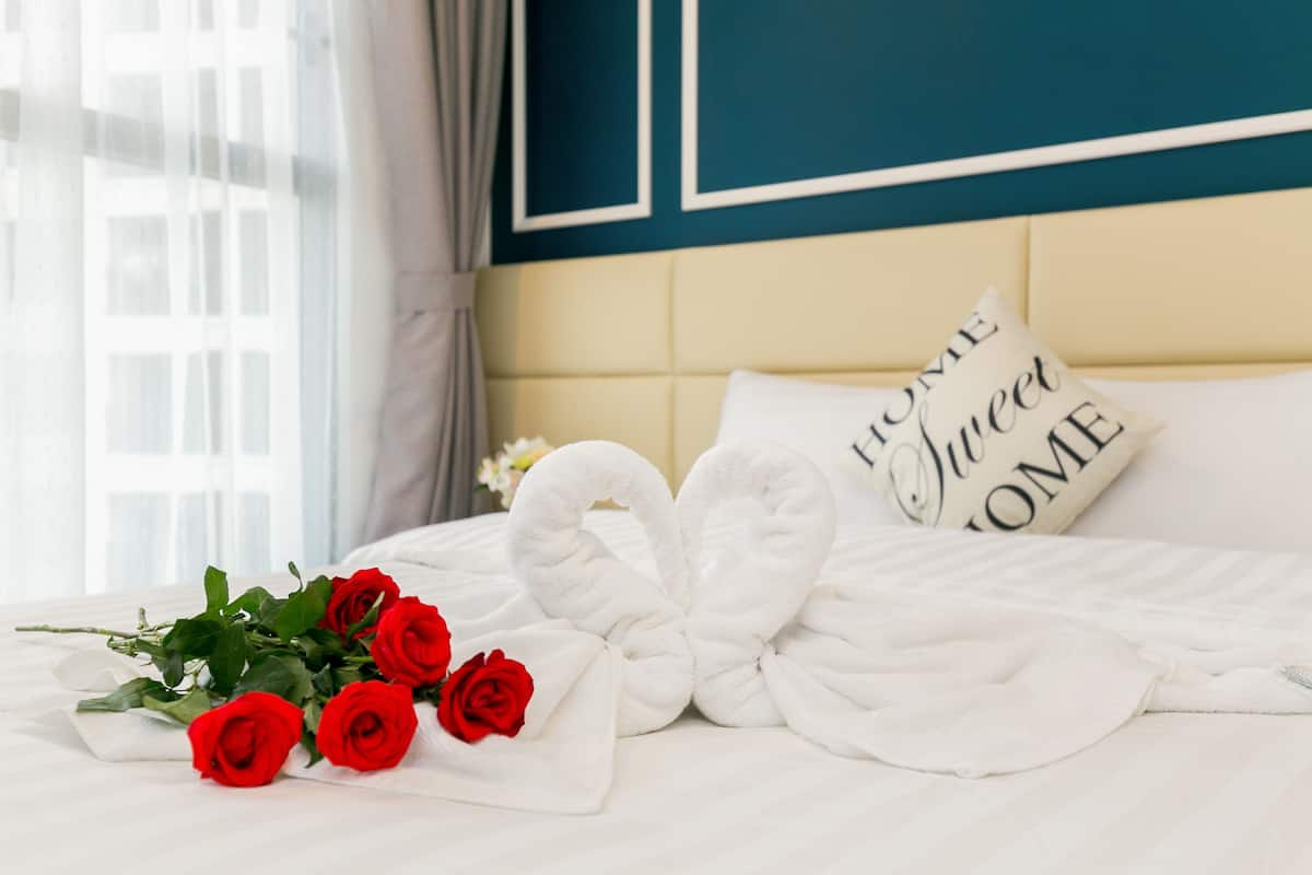 1 bedroom, premium bedding, down duvets, pillow-top beds