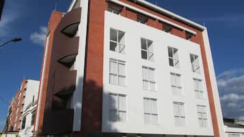 Façade de l’hébergement