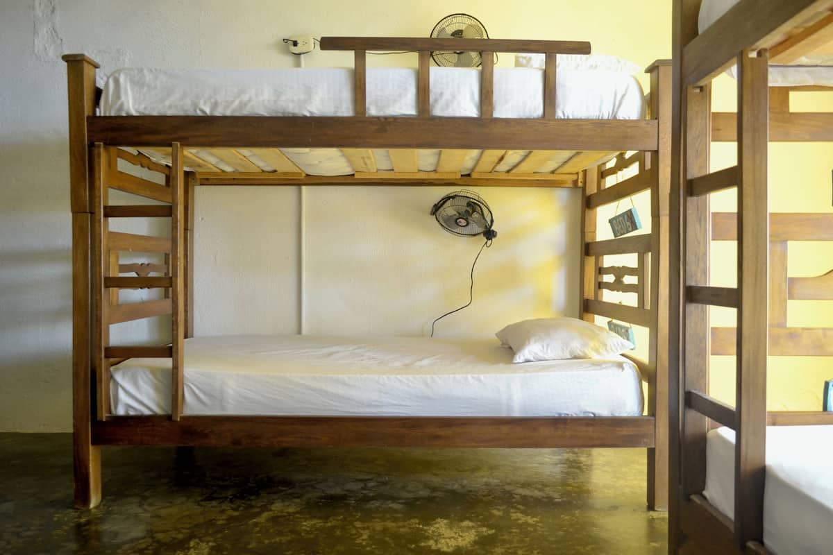Standard Shared Dormitory, Mixed Dorm, Non Smoking, Beach View | Premium bedding, desk, laptop workspace, blackout drapes