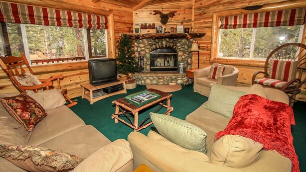 Ferienhaus, 3 Schlafzimmer | Wohnzimmer
