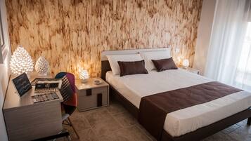 Superior Double Room, City View | Frette Italian sheets, premium bedding, down duvets, memory-foam beds