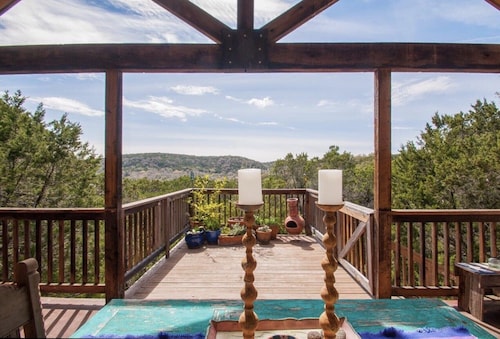 Beautiful hilltop lake house