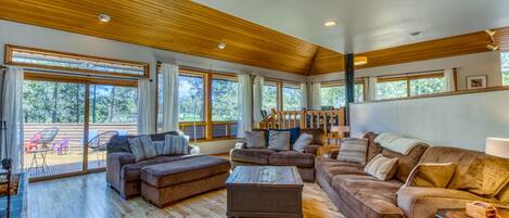 スマートテレビ、暖炉、DVD プレーヤー、書庫