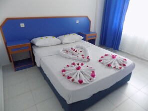 Standard Double Room | 1 bedroom, desk, iron/ironing board, bed sheets