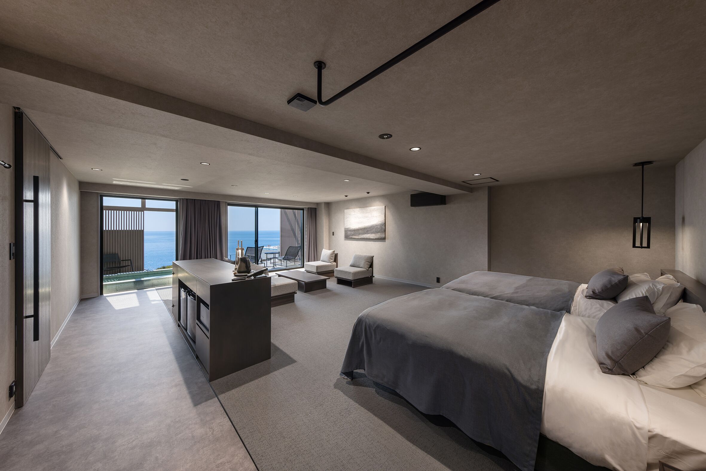 Executive Room, Balcony, Ocean View | In-room safe, desk, free WiFi, bed sheets