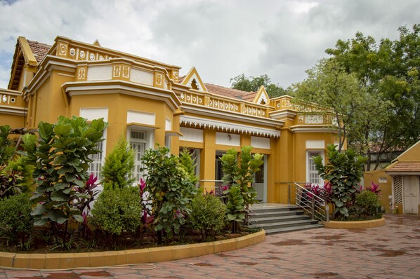 Fassade der Unterkunft