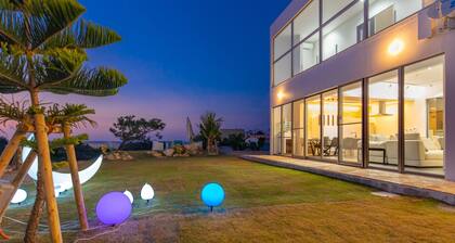 Luxury Hillside Villa with Sea Views
