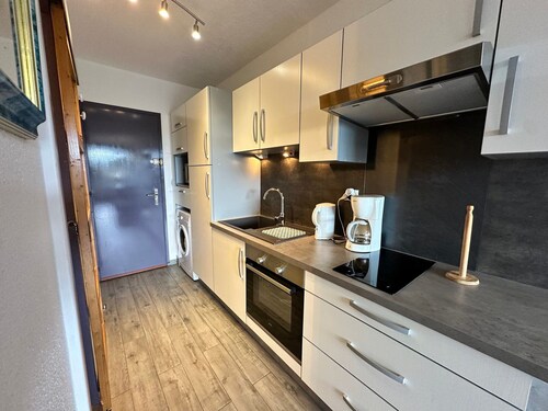 Appartement cosy au pied des pistes avec balcon - Animaux acceptés