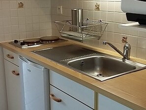 Fridge, microwave - Renovated 18m² studio at the foot of the slopes in Villard-de-Lans (Villard-de-Lans)