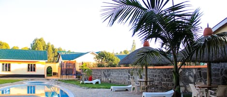 Alberca al aire libre