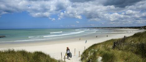 بالقرب من الشاطئ