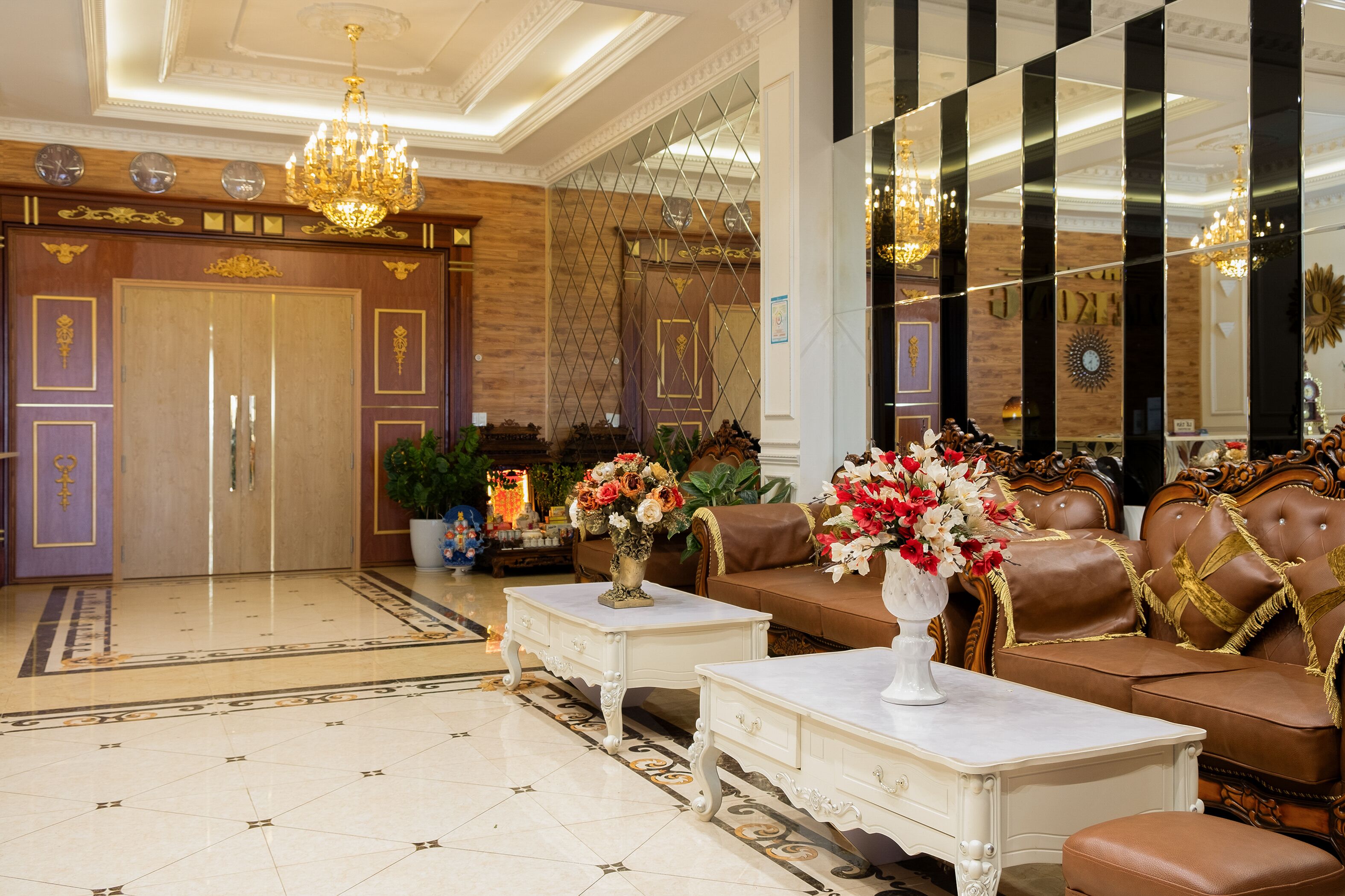 บริเวณนั่งเล่นที่ล็อบบี้