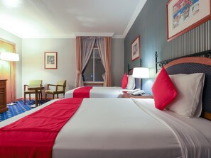 Chambre Standard double ou avec lits jumeaux | Minibar, fer et planche à repasser, accès au Wi-Fi (inclus)