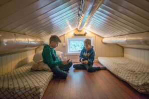 Cabana família | 1 quarto, individualmente mobiliados, roupa de cama