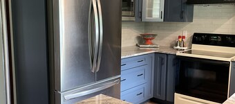 Treetop views from every window. sleeps 8, 4 bedrooms 2 full baths.