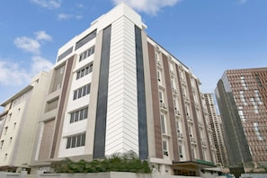 Majoituspaikan julkisivu