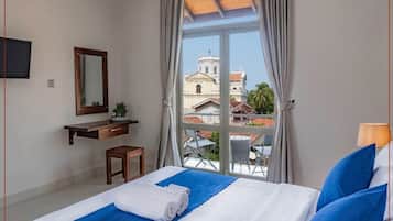 1 slaapkamer, een strijkplank/strijkijzer, wifi, beddengoed