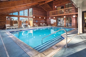 Indoor pool, outdoor pool