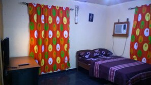 4 dormitorios, tabla de planchar con plancha, wifi y ropa de cama