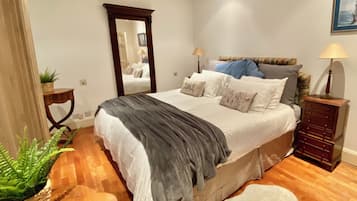 Desk, iron/ironing board, travel crib, free WiFi