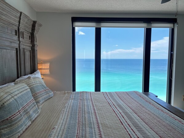 2 bedrooms, in-room safe, iron/ironing board, travel crib