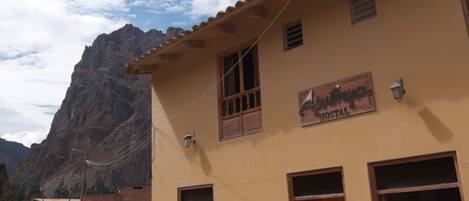 Voorkant van accommodatie