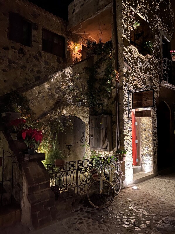 Entrada de la propiedad