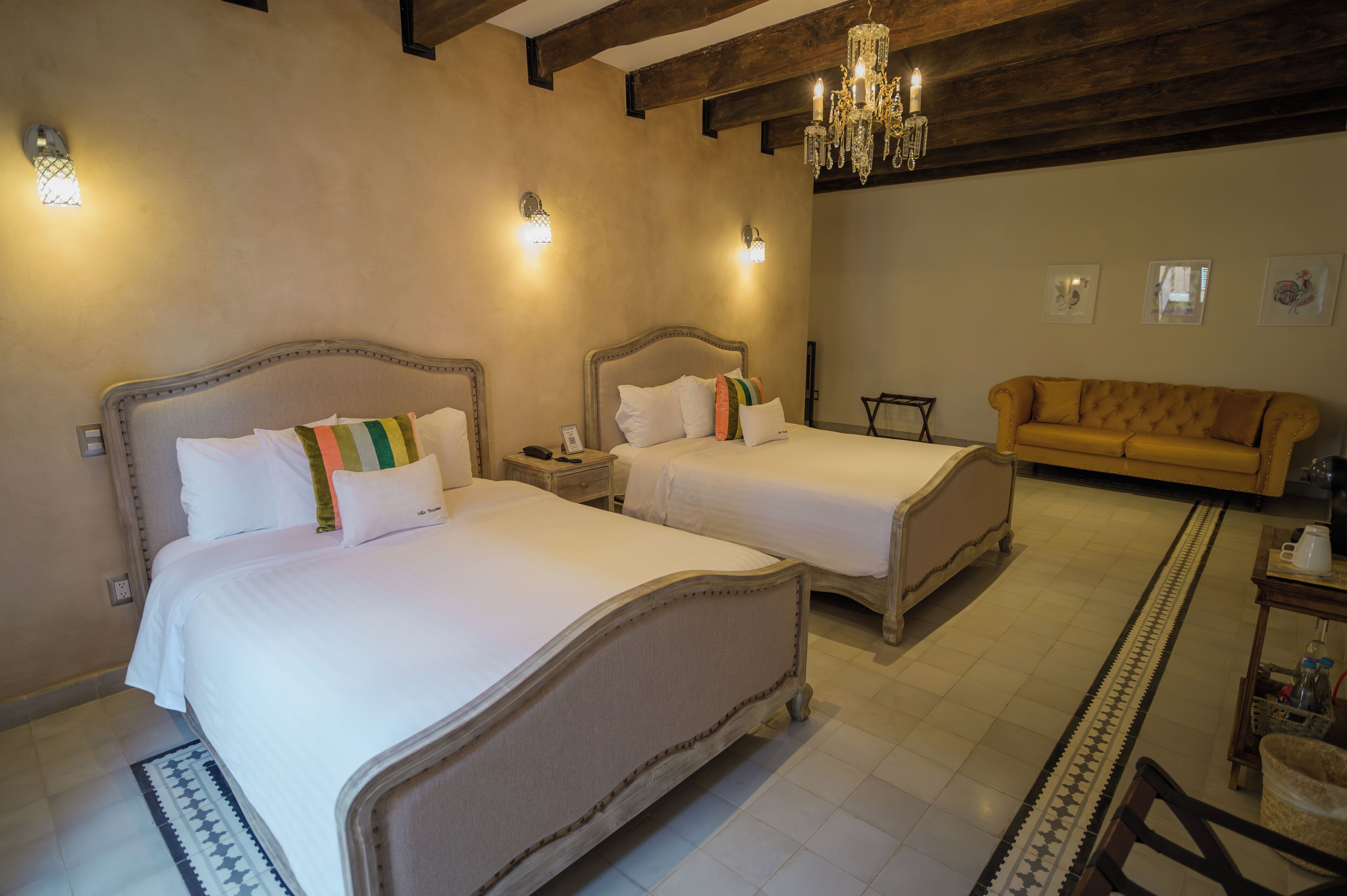 Elite Double Room (Fiesole) | Hochwertige Bettwaren, Pillowtop-Betten, Zimmersafe