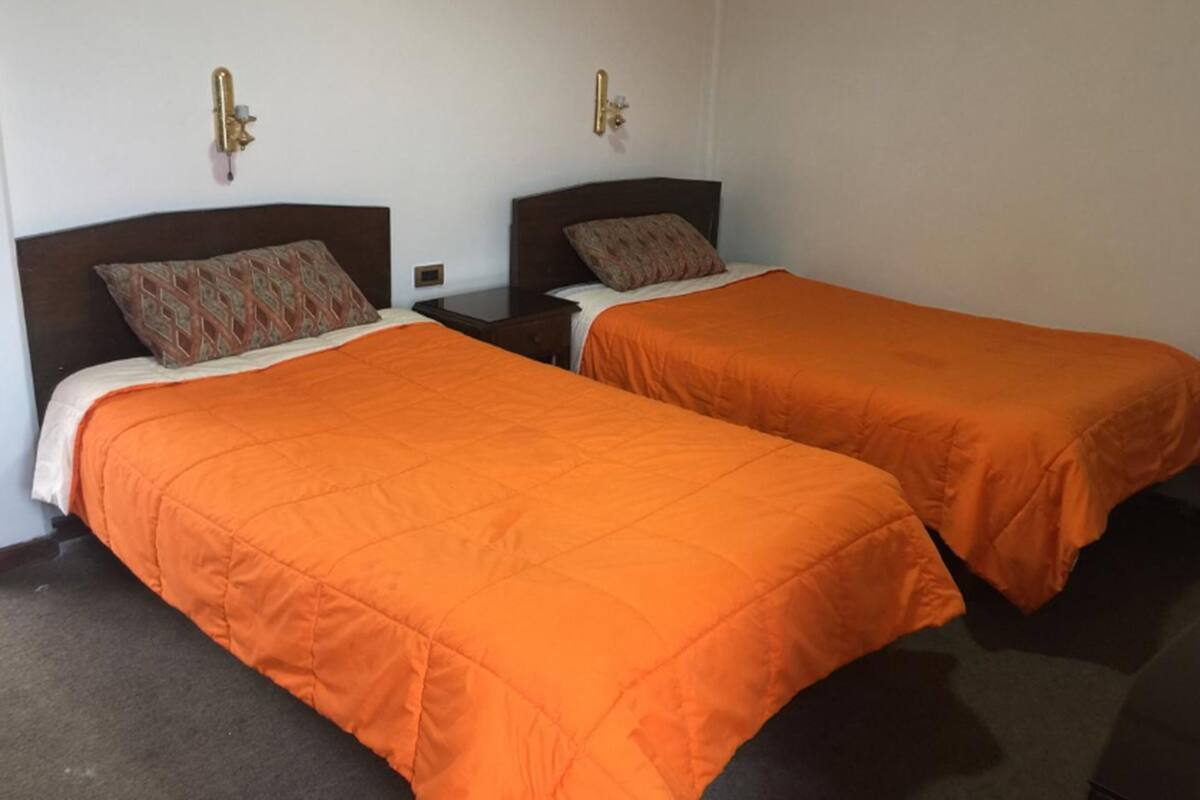 Free WiFi, bed sheets