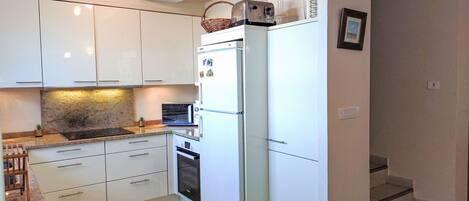 Frigorífic, forn, rentaplats i trona