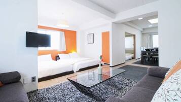 2 soveværelser, strygejern/strygebræt, Wi-Fi, sengetøj